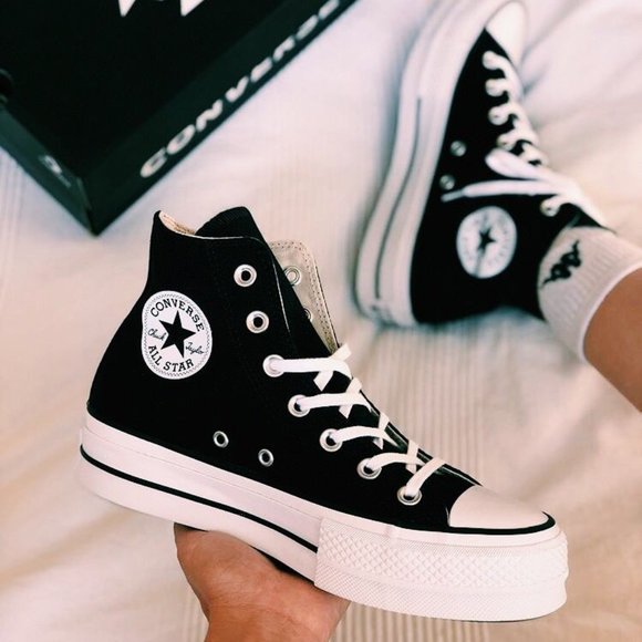Converse Shoes - Converse Platform | Canvas Platform Chuck Taylor All Star ...
